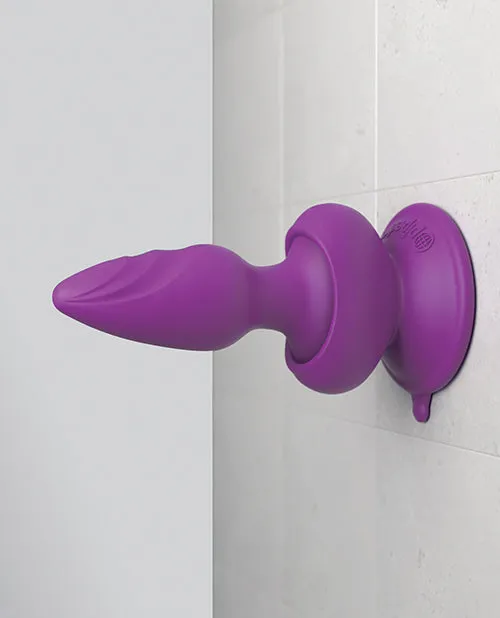 Threesome Wall Banger Plug Purple Pipedream Products Anal
