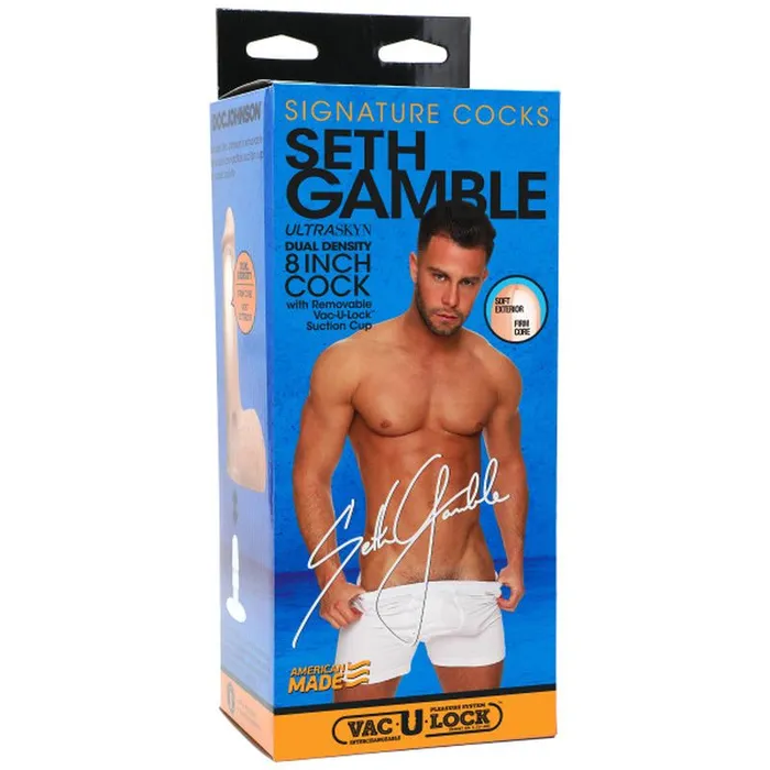 Doc Johnson Dildos Signature Cocks Seth Gamble 8 ULTRASKYN Cock Flesh