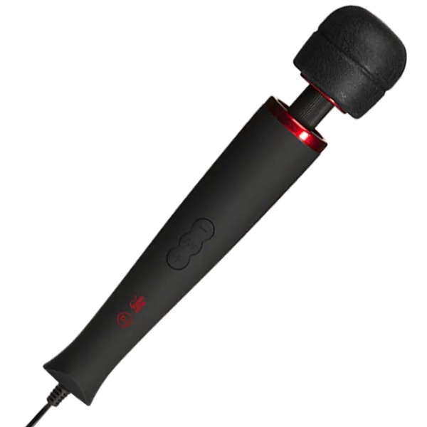Female Sex Toys Doc Johnson Kink Power Wand With Adapter Black