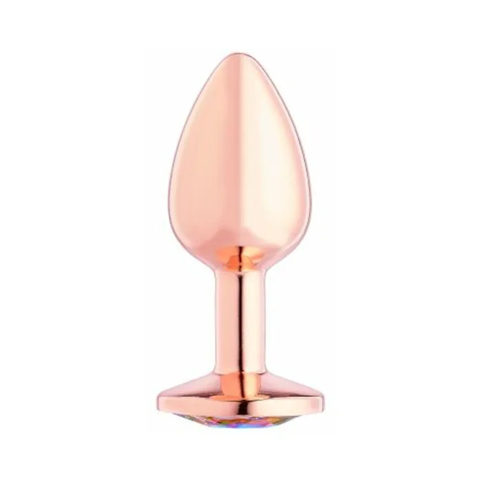 Male Sex Toys Cloud 9 Gems Silver Chromed Anal Plug Small Cloud 9 Gems