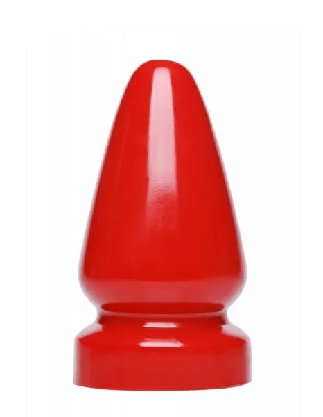 Master Series Anal Anal Destructor Plug Red Small