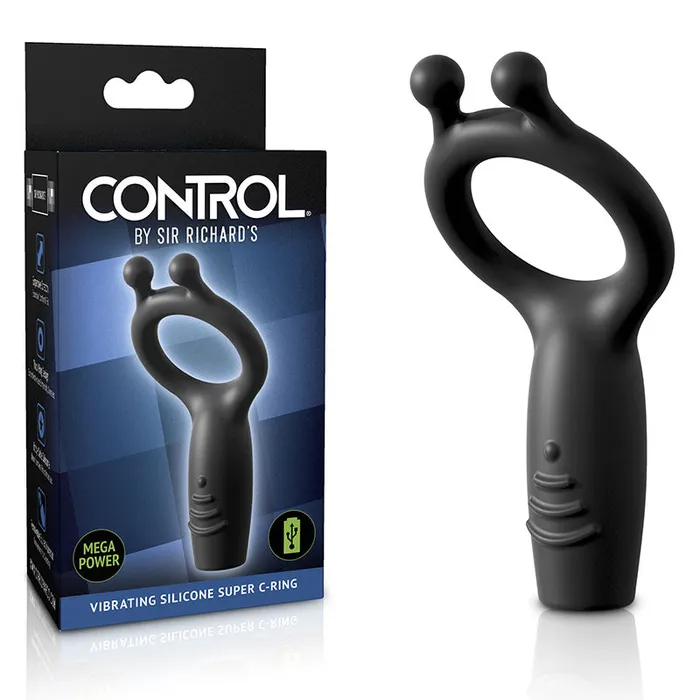Pipedream Male Sex Toys Sir Richards Vibrating Silicone Super CRing Grey USB Rechargeable Vibrating Cock Ring Pipedream Male Sex Toys Sir Richards Vibrating Silicone Super CRing Grey USB Rechargeable Vibrating Cock Ring