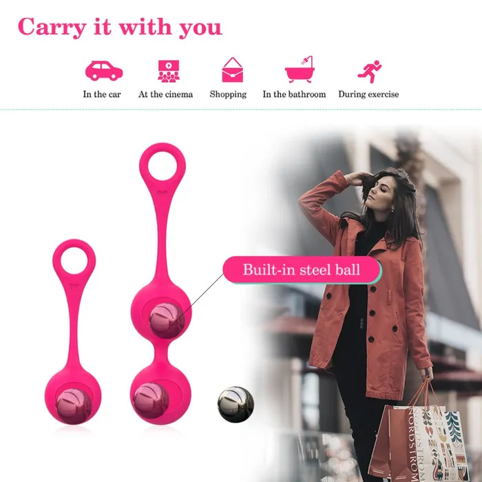 Womens Silicone Kegel Ball Exercise OOTYEMO Female Sex Toys Womens Silicone Kegel Ball Exercise OOTYEMO Female Sex Toys