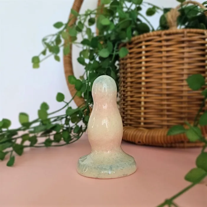 Double Bubble Butt Plug Courtney Trans Pride Speckle Gradient Clean Satisfaction Anal Double Bubble Butt Plug Courtney Trans Pride Speckle Gradient Clean Satisfaction Anal