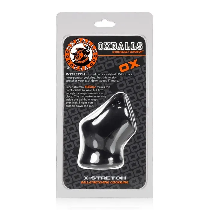 Anal OXBALLS UNITX STRETCH cocksling ballstretcher BLACK