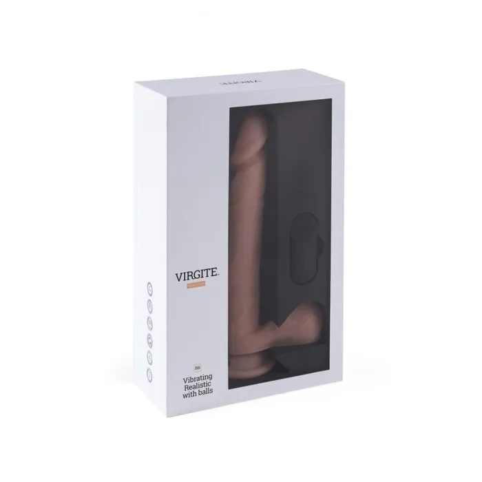 Female Sex Toys Realistic Vibrating Silicone Dildo with Remote Virgite R6 Virgite