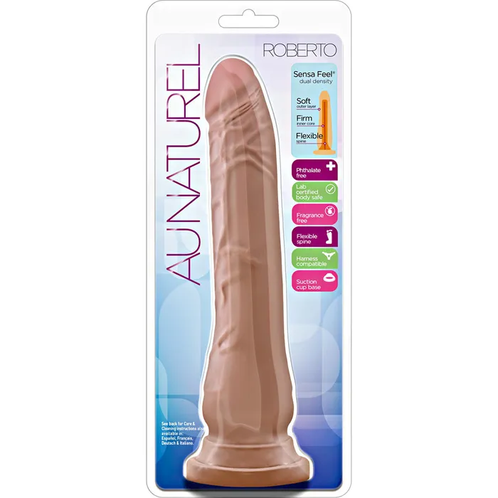 Au Naturel Roberto Latin Blush Novelties Dildos
