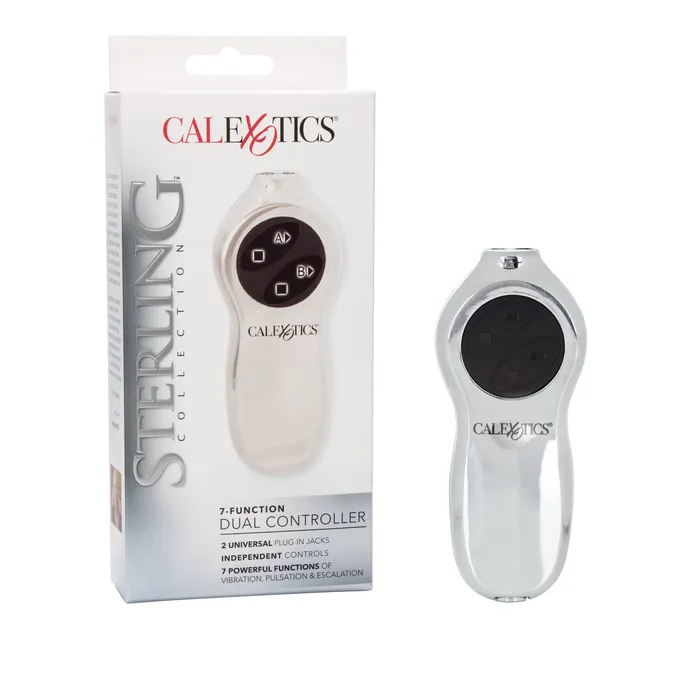 CalExotics Sterling Collection 7Function Dual Controller Vibrators