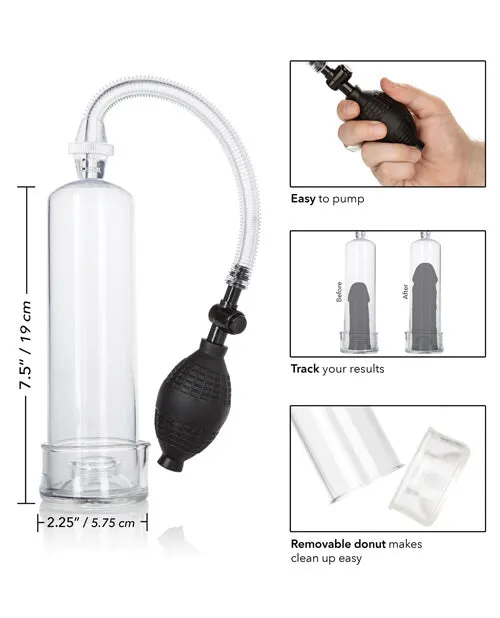 California Exotic Novelties Anal Dr Joel Kaplan Erection Pump Clear
