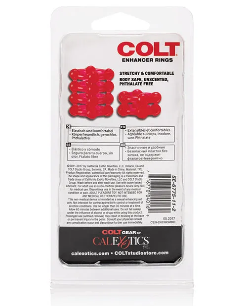 California Exotic Novelties Vibrators Colt Enhancer Rings