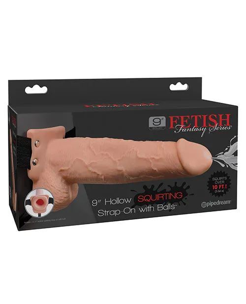 Female Sex Toys Fetish Fantasy Series 9 Hollow Squirting Strap On Wballs Pipedream Products Female Sex Toys Fetish Fantasy Series 9 Hollow Squirting Strap On Wballs Pipedream Products