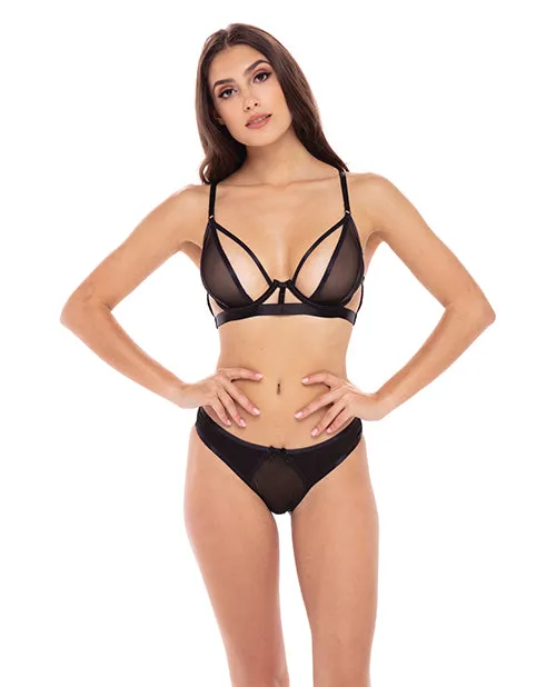 Female Sex Toys Rene Rofe New In Town Bra Panty Black Rene Rofe