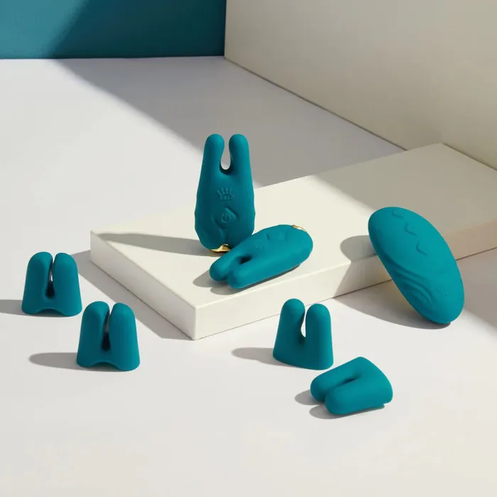 Female Sex Toys Zalo Zalo Nave Remote Vibrating Nipple Clamps