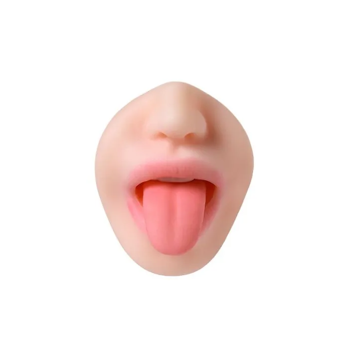 Juicy Juicy Fruity Tongue Masturbator 19cm Flesh Male Sex Toys