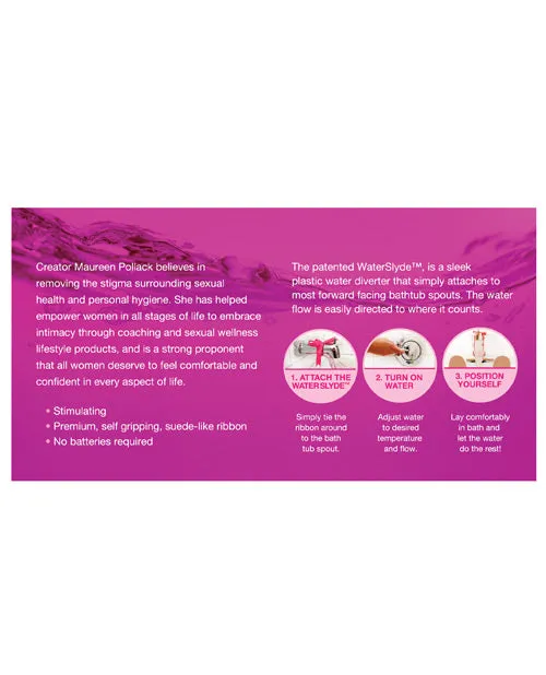 Lovability LLC Waterslyde Aquatic Stimulator Pink Vibrators