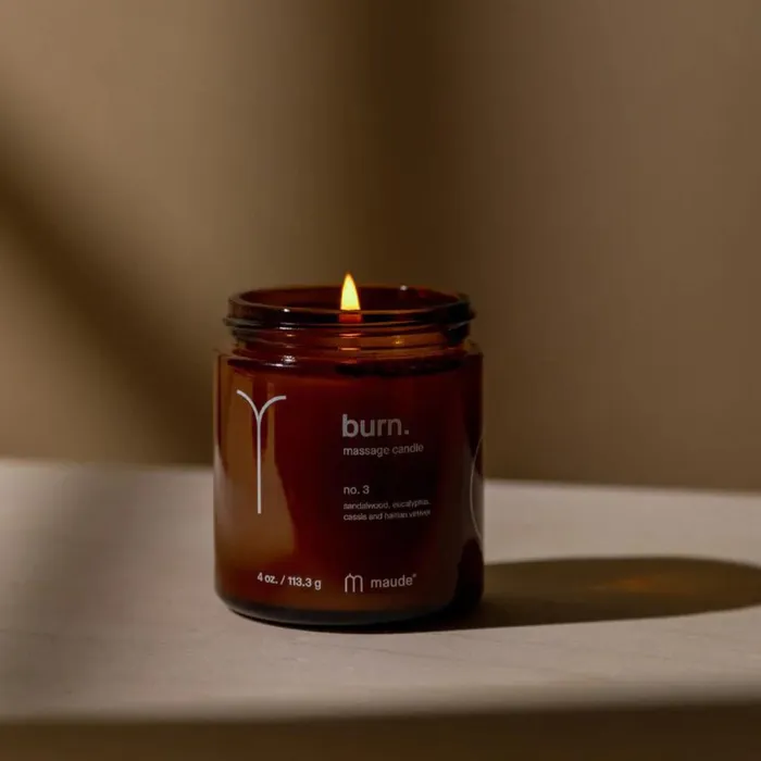 Maude Couples Burn no 3 Massage Candle by Maude