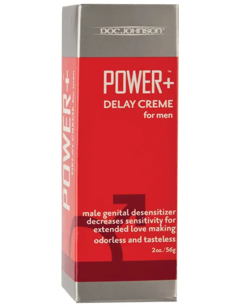 Power Plus Cream 2 Oz Doc Johnson Male Sex Toys