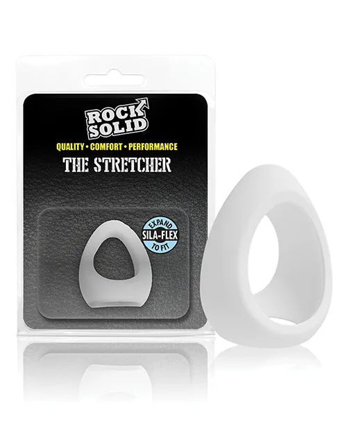 Rock Solid Stretcher Translucent Silicone Lucom Usa LLC Female Sex Toys