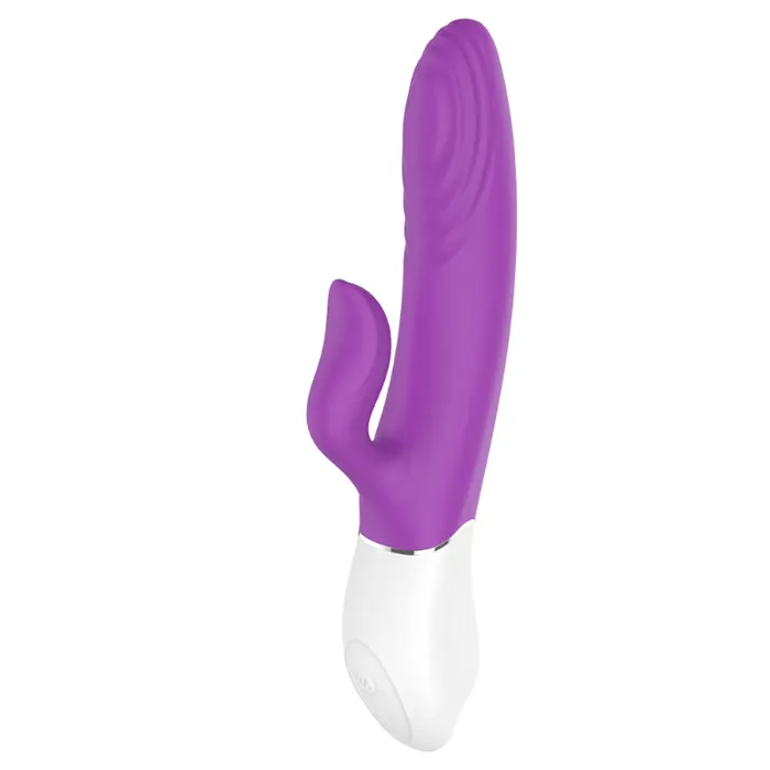 SHande Vibrators SHande Lighter Thrusting Rabbit Vibrator Purple