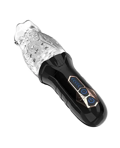 The Male Rose Rotating Blow Job Simulator Black Megga Mgt LLCDba The Male Rose Vibrators