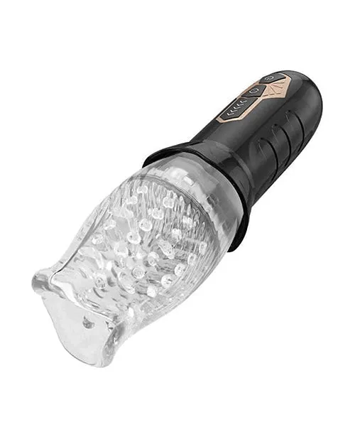 The Male Rose Rotating Blow Job Simulator Black Megga Mgt LLCDba The Male Rose Vibrators