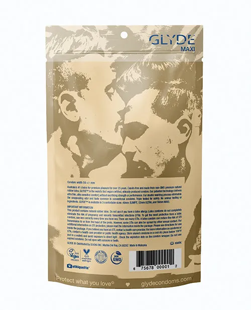 Vibrators Sooka INCunion Condoms Glyde Maxi
