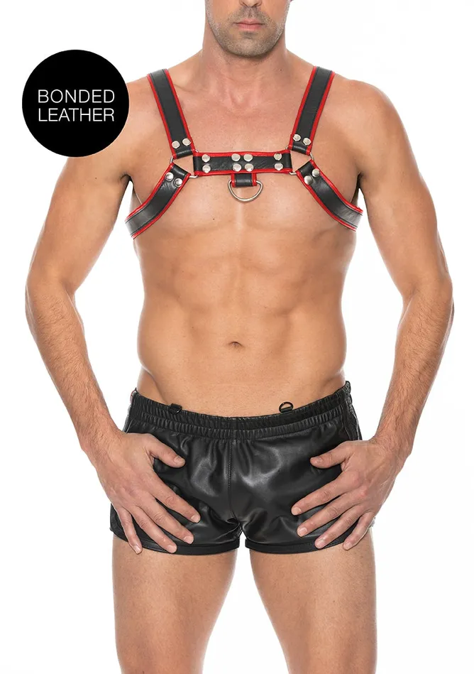 Chest Bulldog Harness Lxl Red Shots America Vibrators