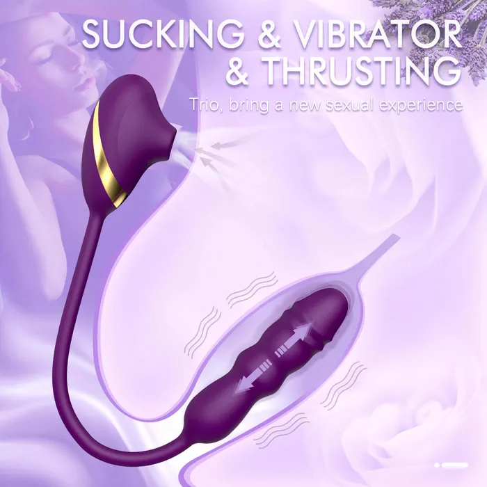 Female Sex Toys Sohimi ALPHA Sucking Thrusting GSpot Vibrator Dildo Plug Sohimi
