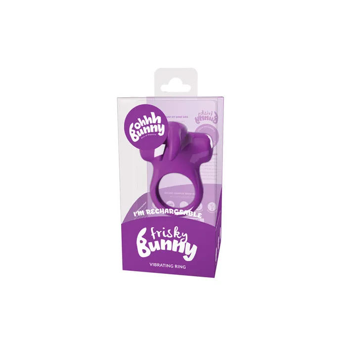 Nalpac Vibrators VeDO Frisky Bunny Rechargeable Vibrating Ring Perfectly Purple Nalpac Vibrators VeDO Frisky Bunny Rechargeable Vibrating Ring Perfectly Purple