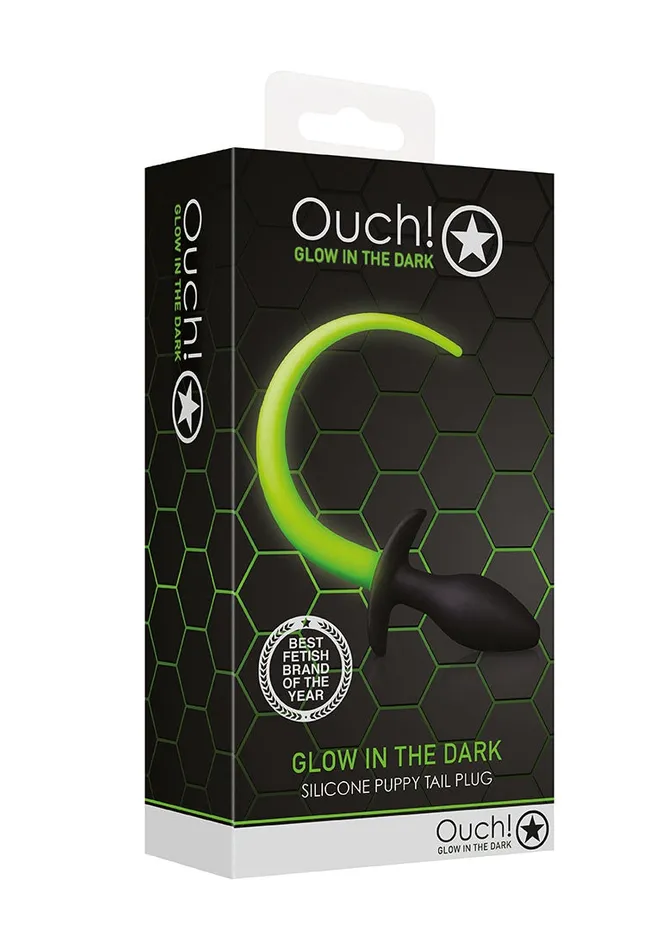 Puppy Tail Plug Glow In The Dark Shots America Anal