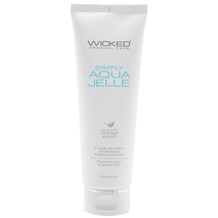 Wicked Simply Aqua Jelle Water Based Lubricant 4 oz Nalpac Lubricants Wicked Simply Aqua Jelle Water Based Lubricant 4 oz Nalpac Lubricants