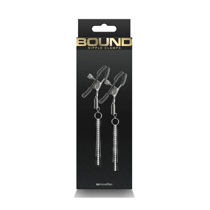 Nipple Clitoral Toys NS Novelties Bound D3 Nipple Clamps
