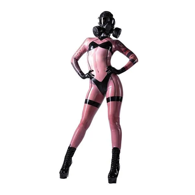 Own Pleasures Couples Latex Cosplay Bodycon Suits Up to XXL