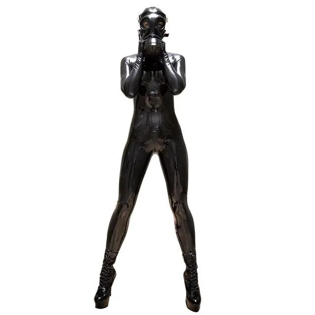 Own Pleasures Couples Latex Cosplay Bodycon Suits Up to XXL
