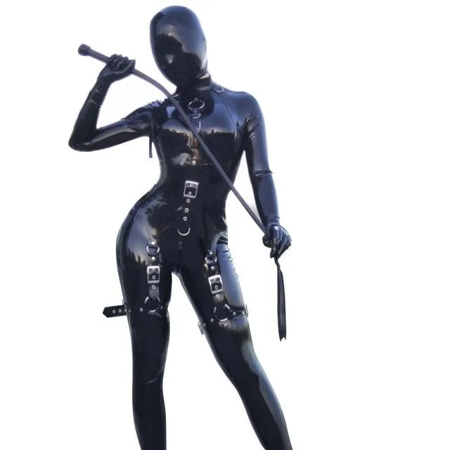 Own Pleasures Couples Latex Cosplay Bodycon Suits Up to XXL
