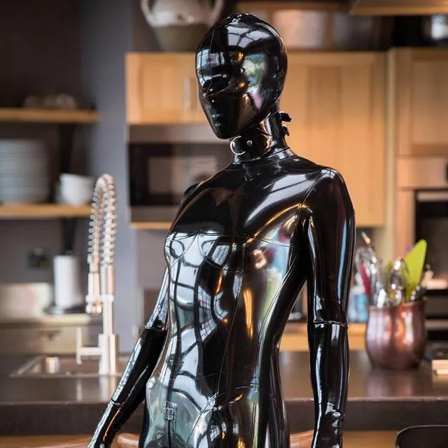 Own Pleasures Couples Latex Cosplay Bodycon Suits Up to XXL