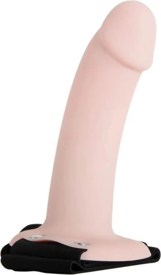 Adam Eve AdamS Flexskin Hollow Strap On Penis Extension Female Sex Toys