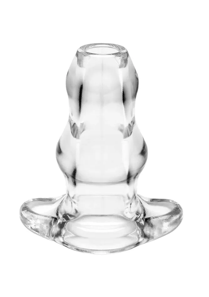 Anal PerfectFit Brand Perfect Fit Double Tunnel Plug Hollow Butt Plug Pfblend TprSilicone Use For Anal Training Clear Medium Anal PerfectFit Brand Perfect Fit Double Tunnel Plug Hollow Butt Plug Pfblend TprSilicone Use For Anal Training Clear Medium