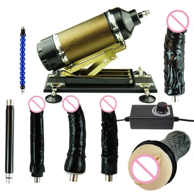 CC81 Gold Fashion F3 Sex machine CHASTITY CAGE CO Female Sex Toys