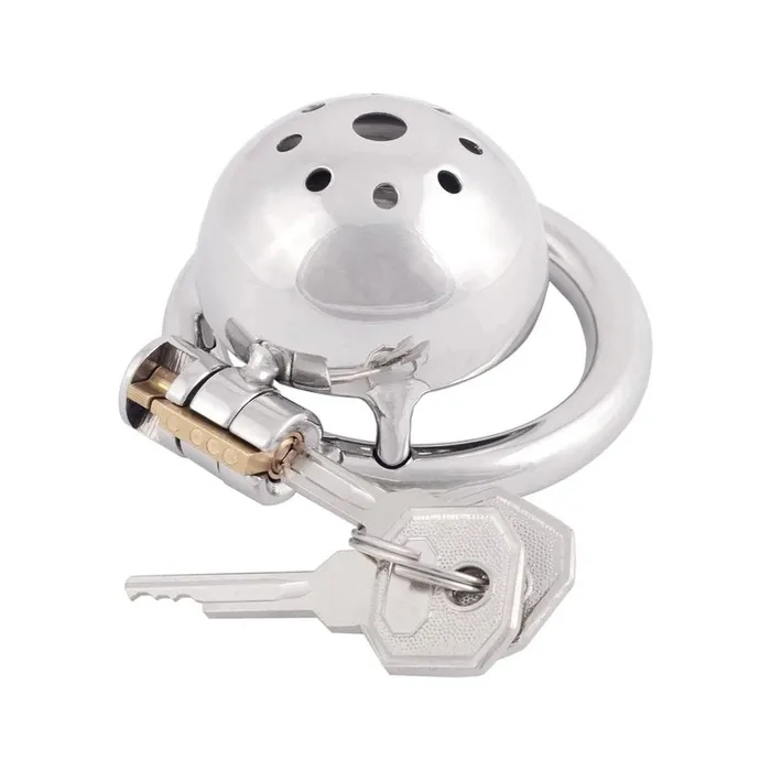 CHASTITY CAGE CO Anal Small Metal Chastity Device 098 inch long