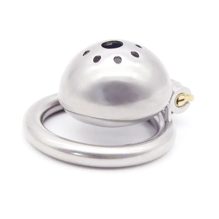 CHASTITY CAGE CO Anal Small Metal Chastity Device 098 inch long