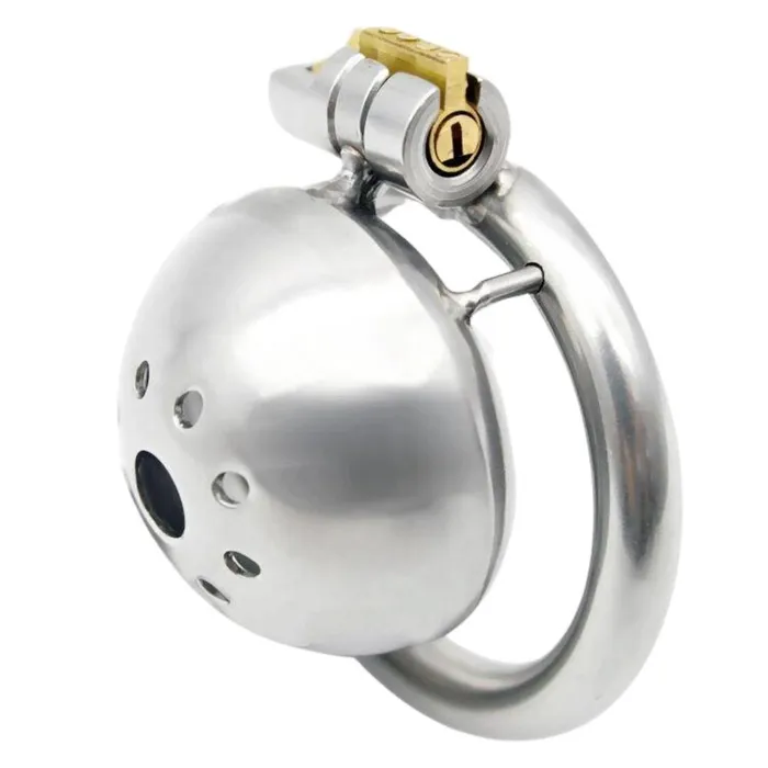 CHASTITY CAGE CO Anal Small Metal Chastity Device 098 inch long