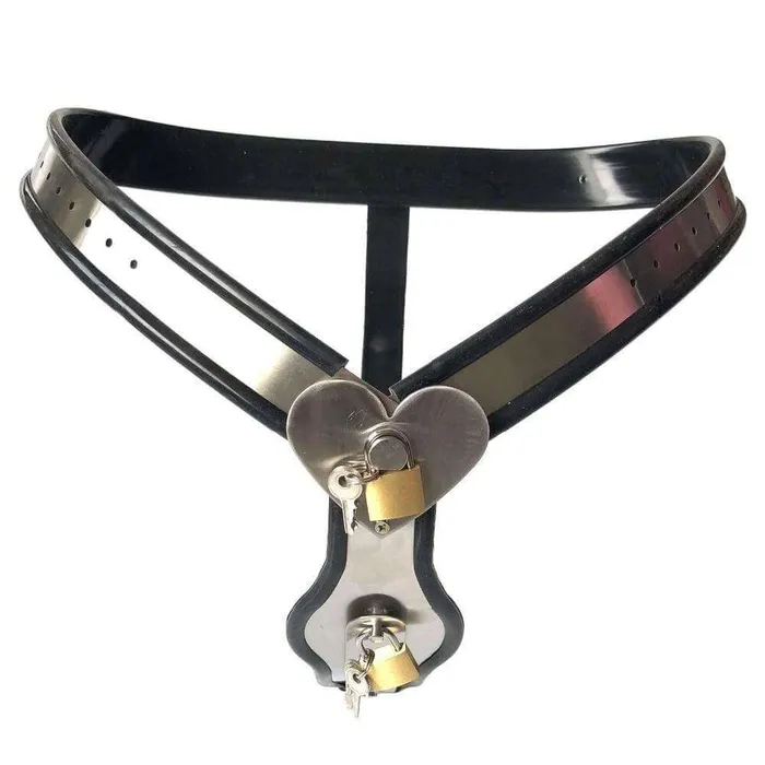 CHASTITY CAGE CO Bondage Fetish Female Chastity Belt Couples