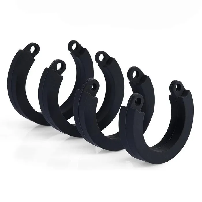 CHASTITY CAGE CO Dildos Males Black Silicone Device Cage 315 Inches and 374 Inches Long