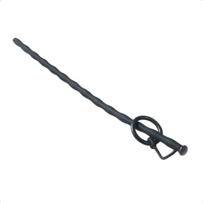 CHASTITY CAGE CO Male Sex Toys Black Urethral Dilator Penis Plug