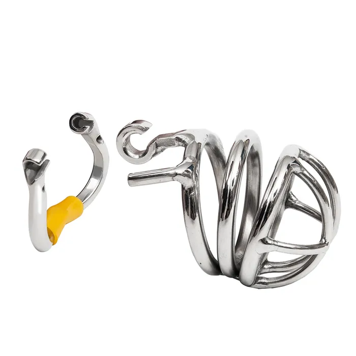 CHASTITY CAGE CO Male Sex Toys Ergonomic Stainless Steel Stealth Chastity Device CHASTITY CAGE CO Male Sex Toys Ergonomic Stainless Steel Stealth Chastity Device