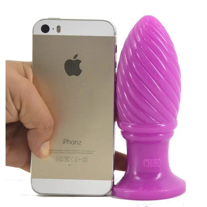 CHASTITY CAGE CO Male Sex Toys Screw Thread Anal Plug CHASTITY CAGE CO Male Sex Toys Screw Thread Anal Plug