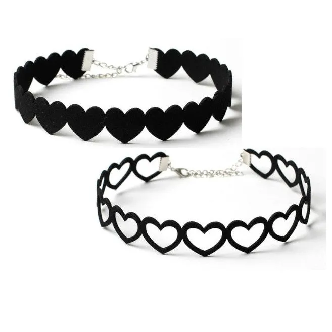 Collars Leashes Bdsm Day Collar Black Hollow Out Or Solid Love Heart Choker Necklace House of Dasein Anal Collars Leashes Bdsm Day Collar Black Hollow Out Or Solid Love Heart Choker Necklace House of Dasein Anal