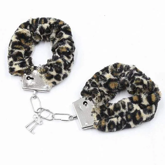 Couples CHASTITY CAGE CO Sex Party Fuzzy Cuffs