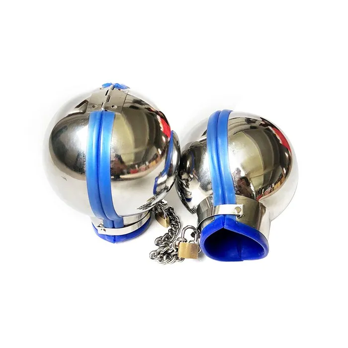 Couples House of Dasein Cuffs Shackles Metal Handcuffs Sensory Deprivation Mitts Bondage Fetish Restraints